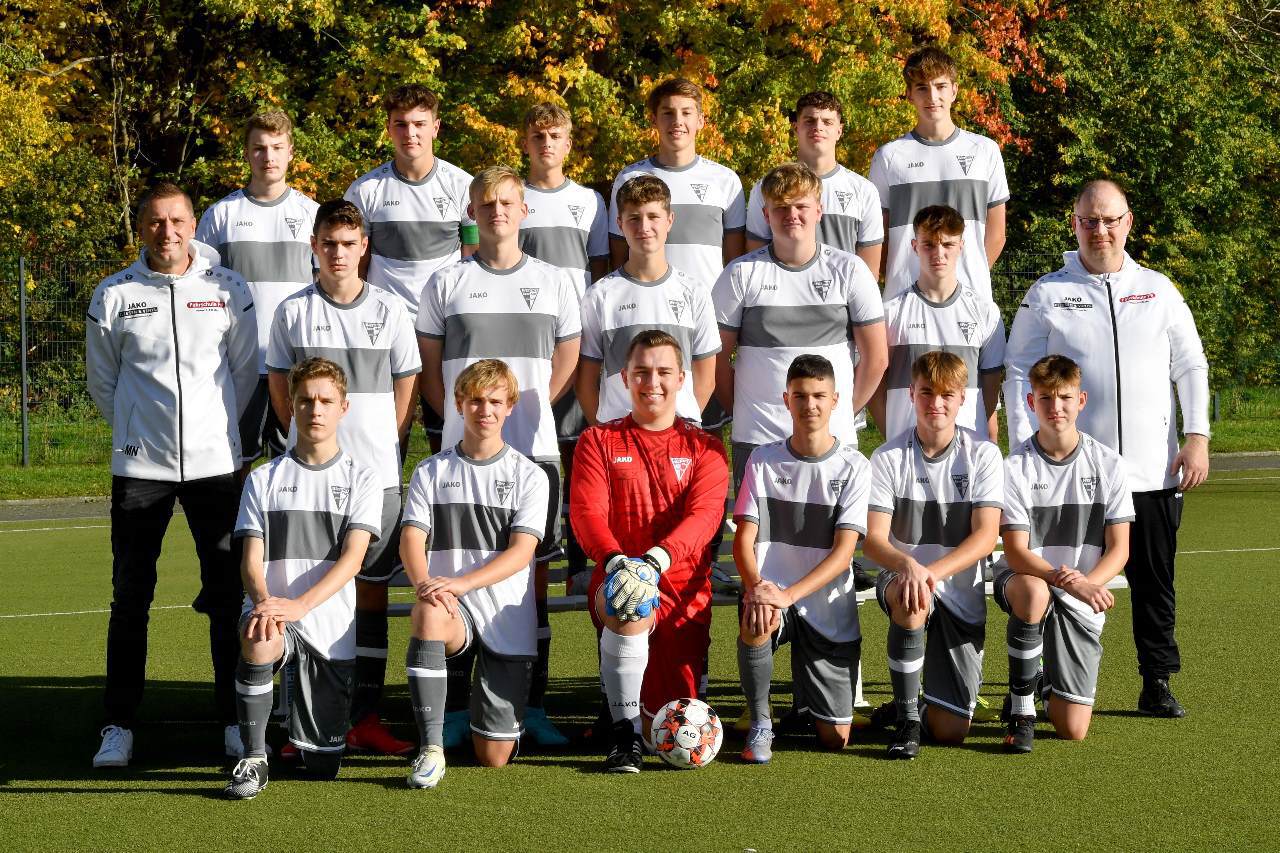 Mit einem ungefährdeten 6:3-Erfolg bei der SG Selm holte sich die B1-Jugend des Werner SC die Herbstmeisterschaft der Kreisliga A, Gruppe 4.  Foto: Stengl