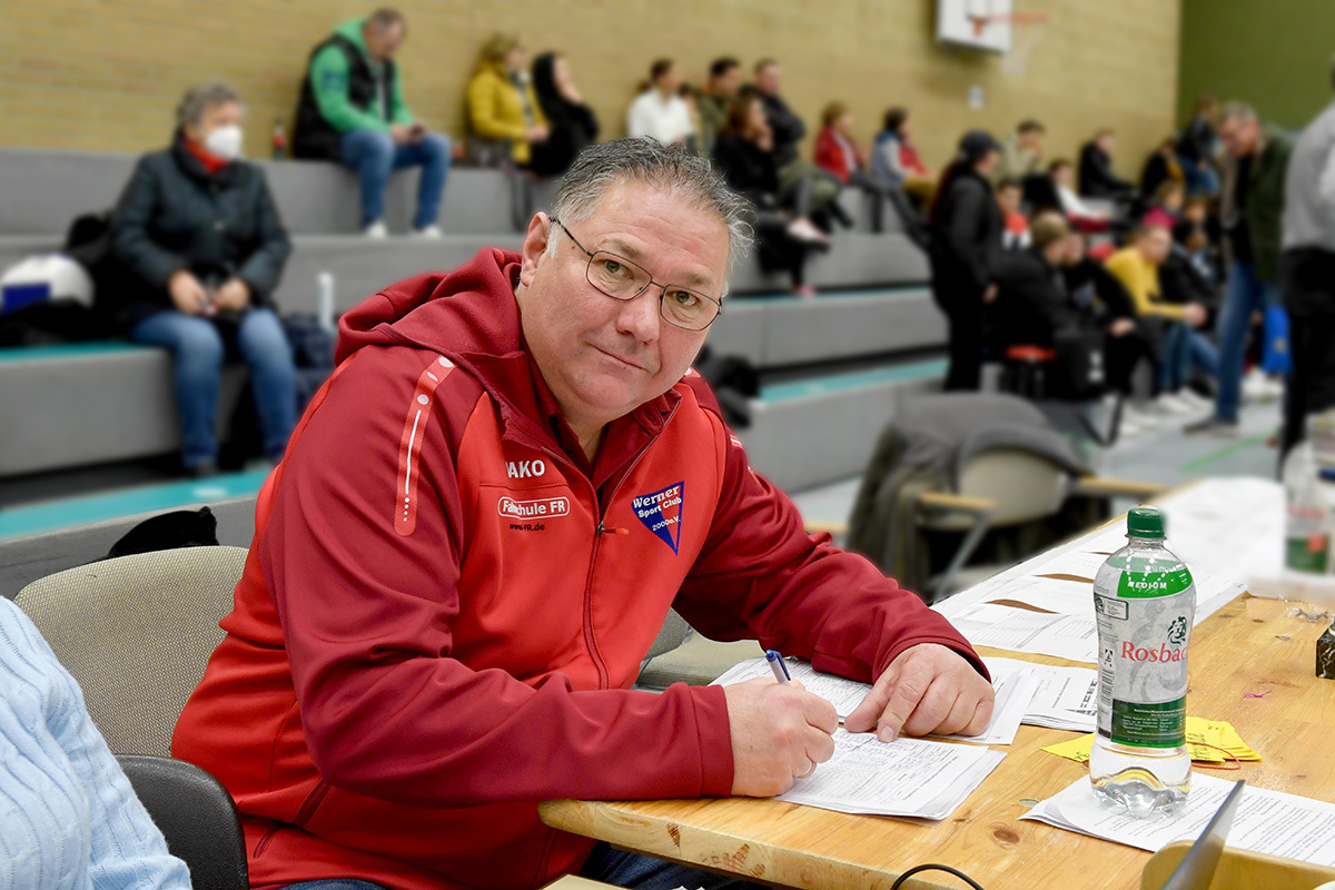 Ralf Cramer, Jugendvorsitzender des Werner SC, hofft noch auf viele Helfer und Helferinnen, um die viertägige Veranstaltung zu stemmen. Archivfoto: MSW